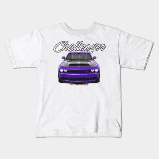 Challenger SRT Puple by pjesusart Kids T-Shirt